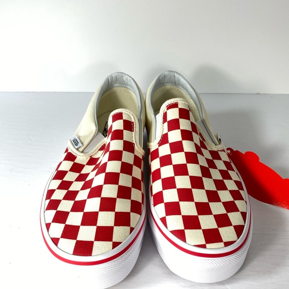 Vans Classic Slip-On Primary Check Sneakers - Picture 5 of 7
